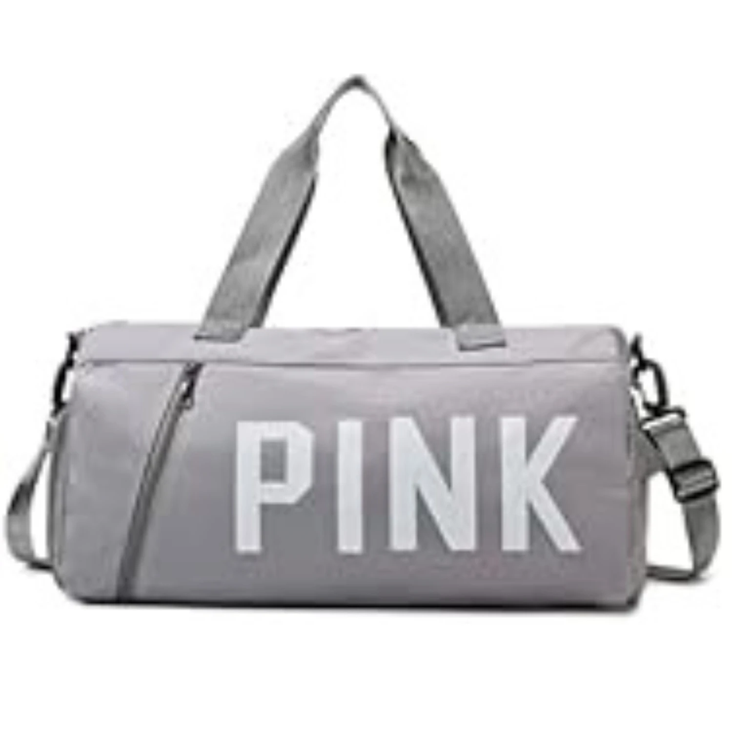 A1452 Pink Duffel Bag 4 A1452 Pink Duffel Bag - Image 2