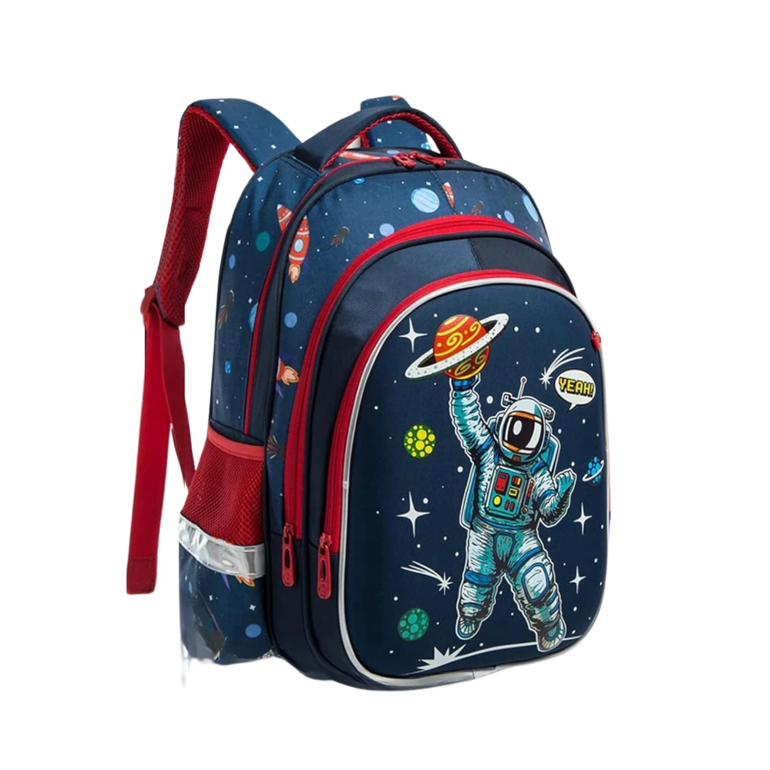 Boys Astronaut Character Backpack 3 Boys Astronaut Character Backpack