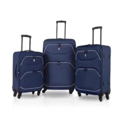 TO368 Navy Blue Softside Luggages