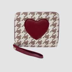 S3466 Heart Print Mini Wallet -Fashion Bag Store 2 ad4cf6f7 f28a 4fc4 bb46 f2d30b802f27