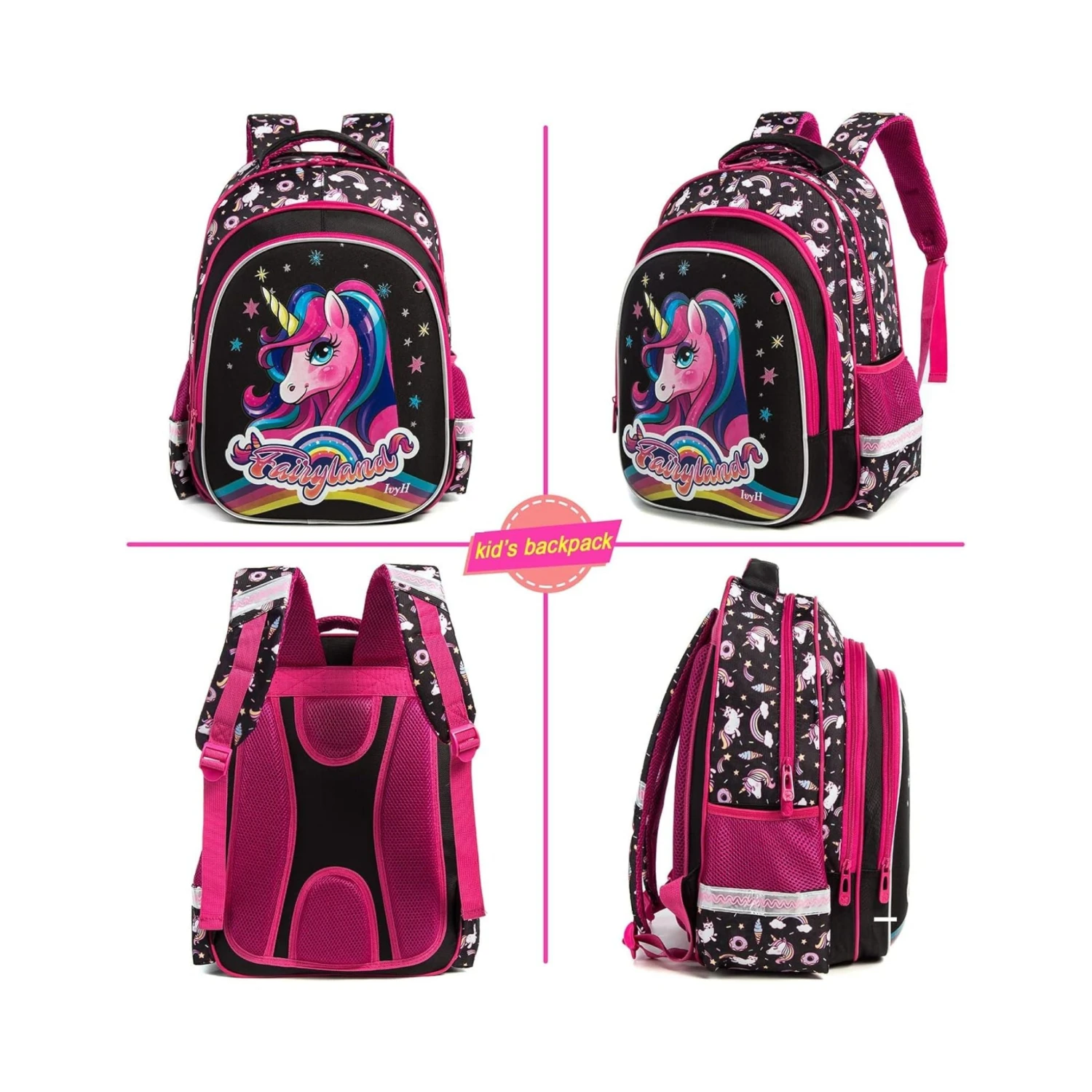Unicorn Character Backpack 4 Unicorn Character Backpack - Image 2