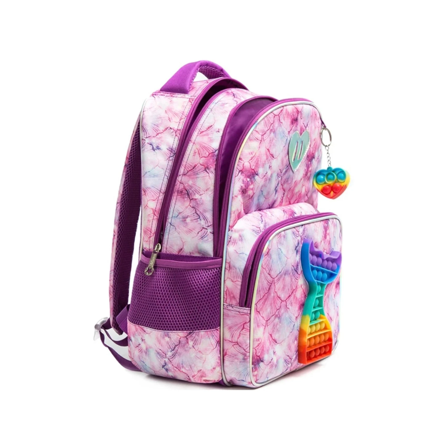Mermaid Pop- It 3-Piece Backpack Set 5 Mermaid Pop- It 3-Piece Backpack Set - Image 3