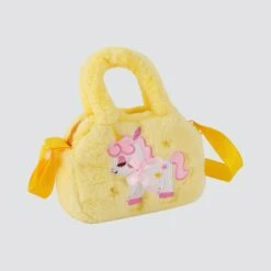 A1498 Unicorn Plush Handbag / Crossbody