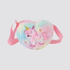 A1510 Unicorn Heart Shaped Plush Crossbody -Fashion Bag Store 3 baa48a28 cb2a 4834 8fd8 908fd9da263a
