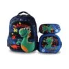 G171 Dinosaur 3-Piece Backpack Set -Fashion Bag Store 3 bd52d135 5bc0 47ad 9b97 19a7caa70241