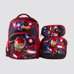 3625 Iron Man 3-Piece Backpack / Trolley Set