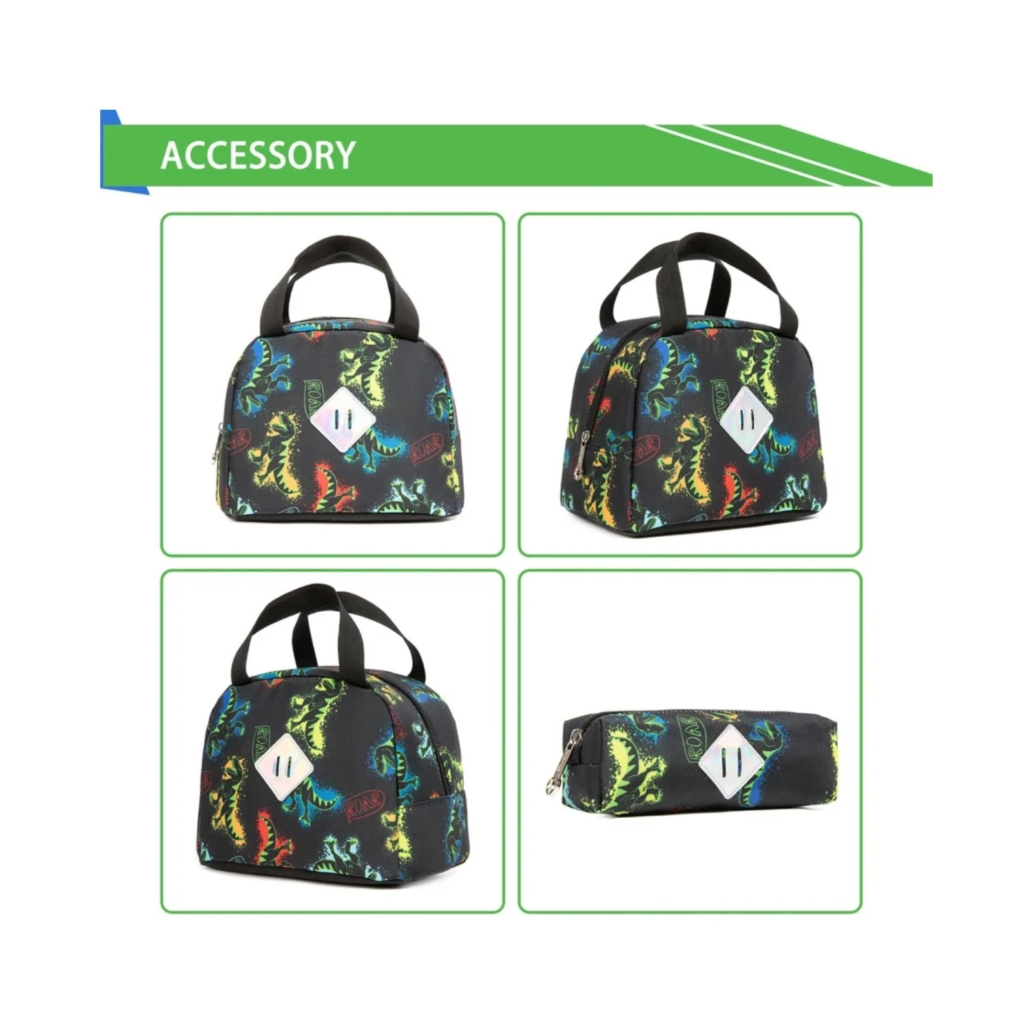 Dinosaur Pop It 3-Piece Backpack Set 5 Dinosaur Pop It 3-Piece Backpack Set - Image 3