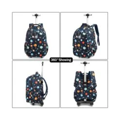 Space 3-Piece Trolley Backpack Set -Fashion Bag Store 4 14d3656f 05bb 4c2c a415 787218c8031c
