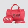 A1051 Love Mini Bag 2 Piece Set -Fashion Bag Store 4 3cc435b2 1bf2 4b24 8067 56d71ea8db26
