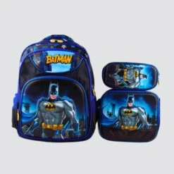 3625 Batman 3-Piece Backpack / Trolley Set