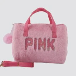 A1366 Plush PINK Mini Bag -Fashion Bag Store 4 6fdfa4fb d7d3 420d a58b fdb08902d80e