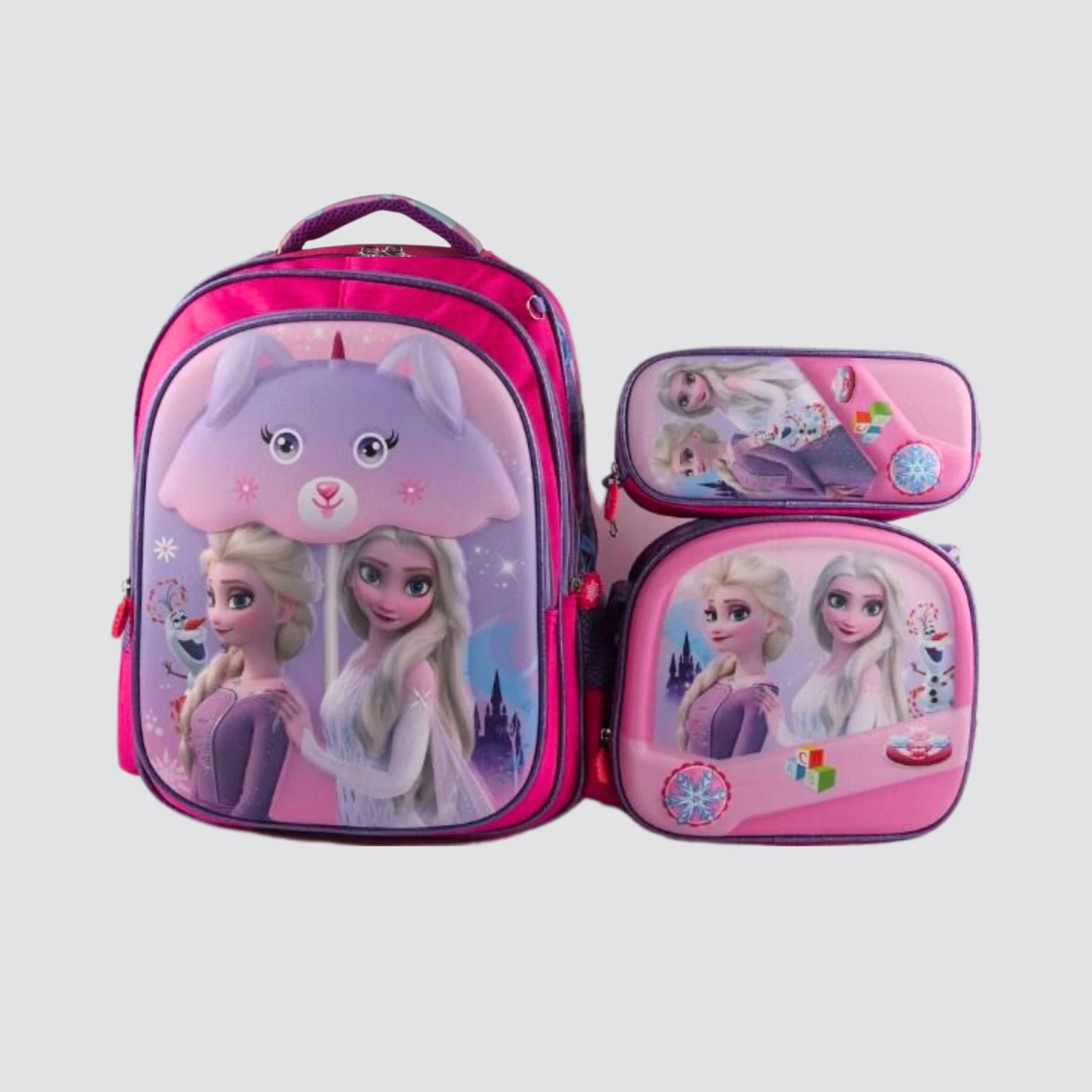 G2782 Frozen 3-Piece Backpack / Trolley Set 3 G2782 Frozen 3-Piece Backpack / Trolley Set