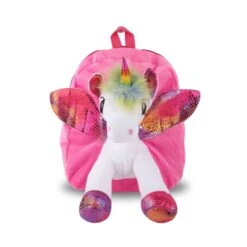 G1014 Unicorn Plush Backpack -Fashion Bag Store 4 f79642c6 0316 45ed a9de 036259e3e82a