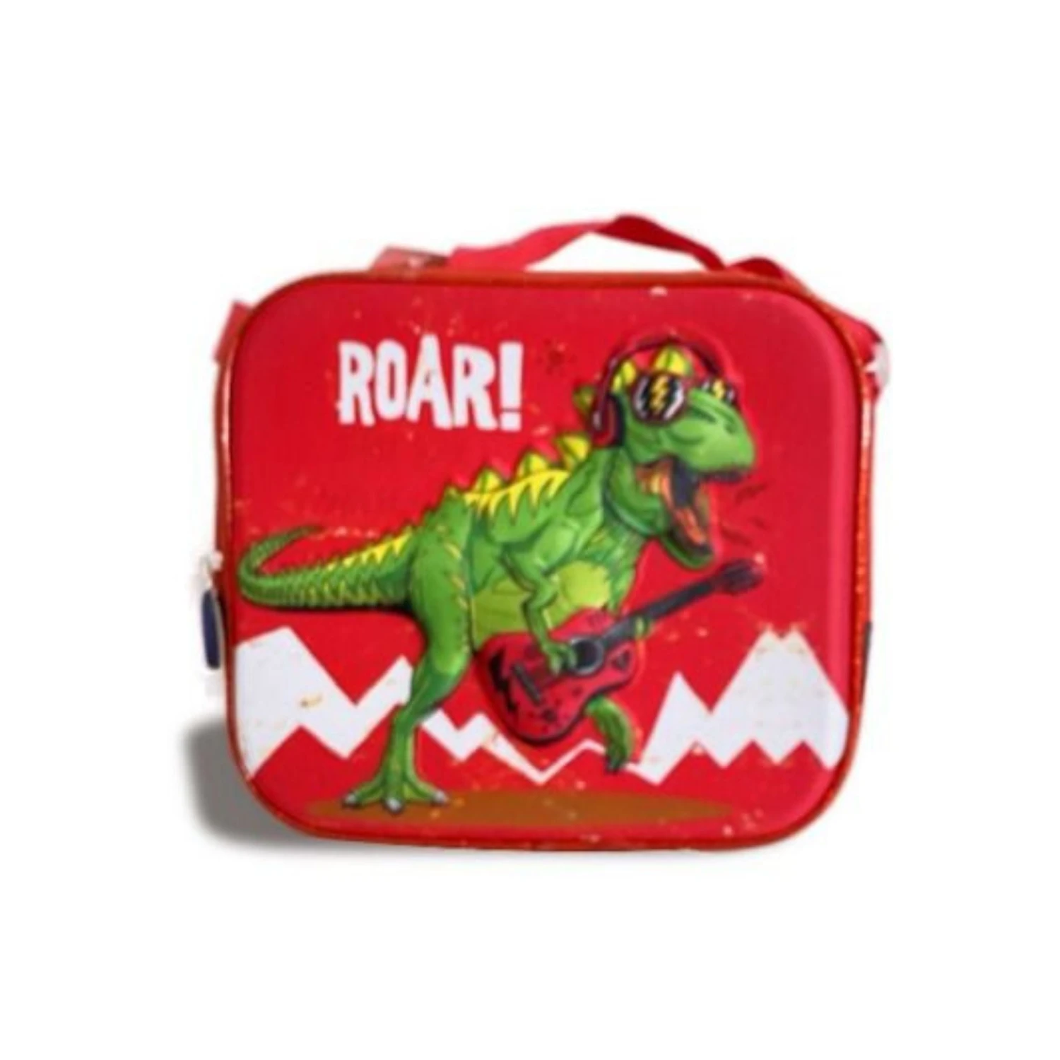 HX01568 Red Dinosaur Insulated Lunch Bag 3 HX01568 Red Dinosaur Insulated Lunch Bag