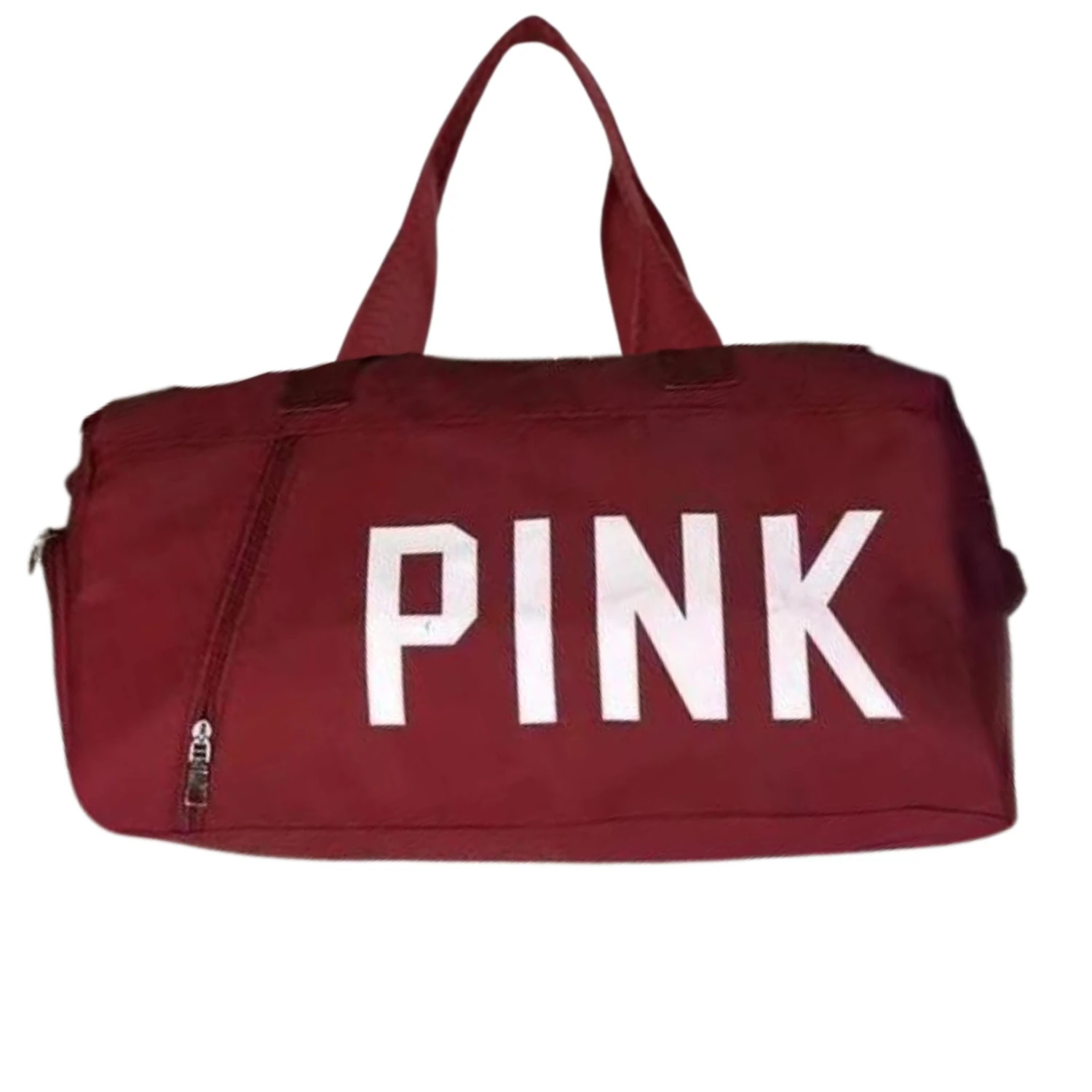 A1452 Pink Duffel Bag 5 A1452 Pink Duffel Bag - Image 3