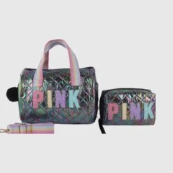 A044 PINK Mini Bag & Wristlet Set -Fashion Bag Store 6 03043f89 1f6d 403a bbb2 7fb47dc41670