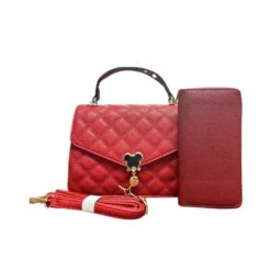A1488 Mickey Mouse Handbag & Wallet Set -Fashion Bag Store 6 1d567fbe 958f 41b6 92ae 6937a93f541c