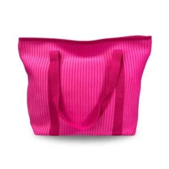 JK5517 Ribbed Tote Bag / Beach Bag -Fashion Bag Store 6 6b6da6f1 35a7 4888 8165 69a6e65c6e8c