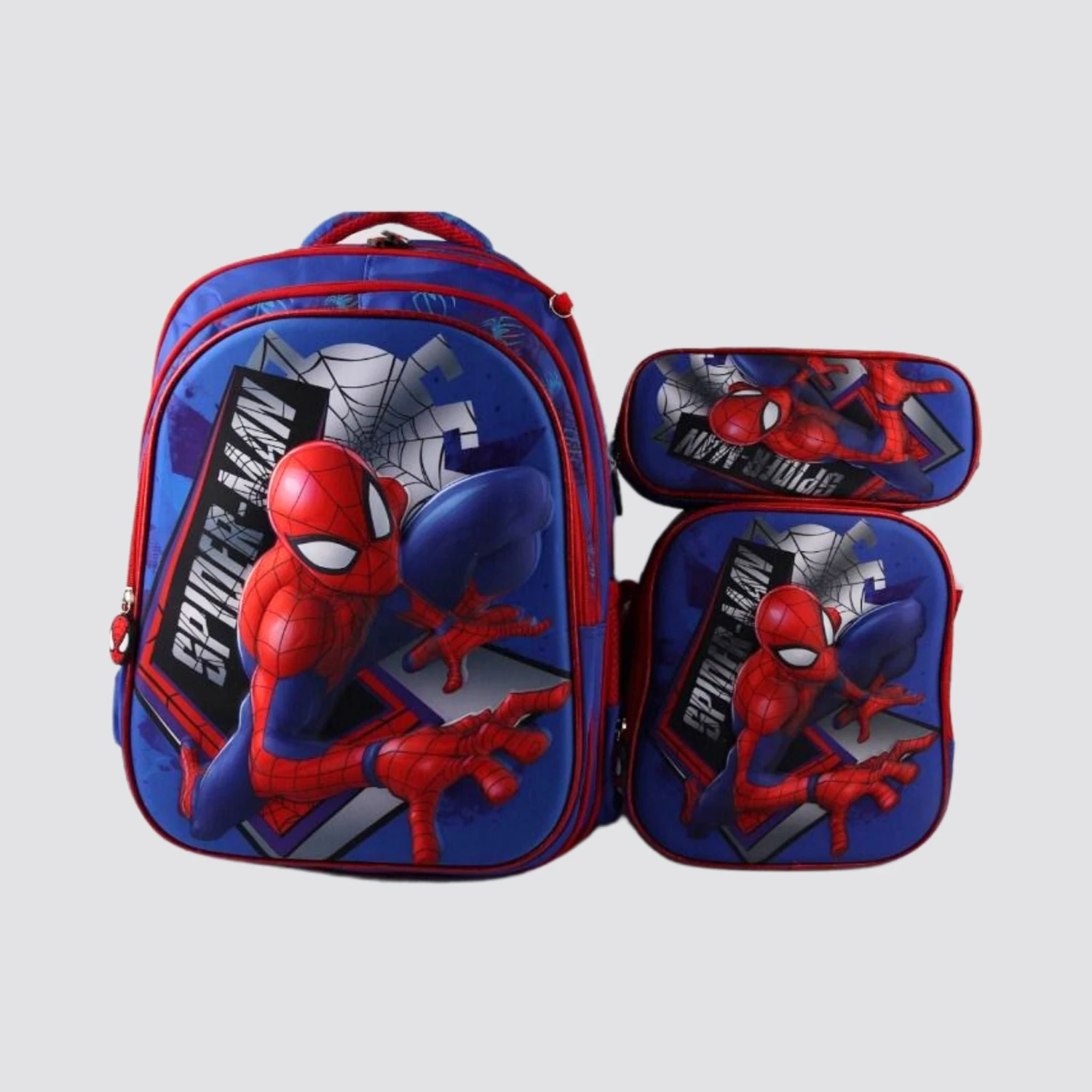 G3611 Spiderman 3-Piece Backpack / Trolley Set 3 G3611 Spiderman 3-Piece Backpack / Trolley Set