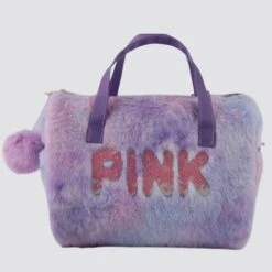 A1366 Plush PINK Mini Bag