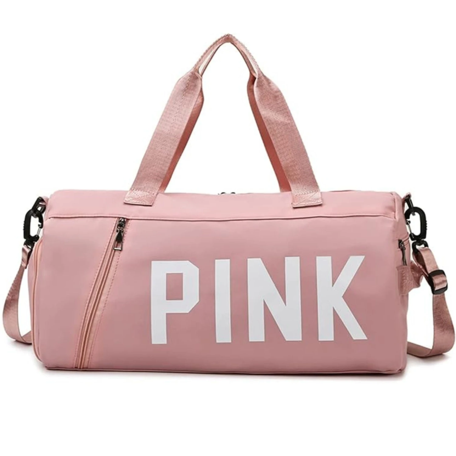 A1452 Pink Duffel Bag 3 A1452 Pink Duffel Bag