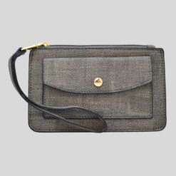 Bosalina 2 Section Wristlet 10 Bosalina 2 Section Wristlet -Fashion Bag Store Bosalina 2 Section Wristlet Grey