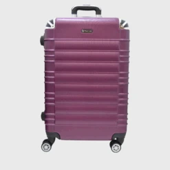 Striped Hard Case Luggage