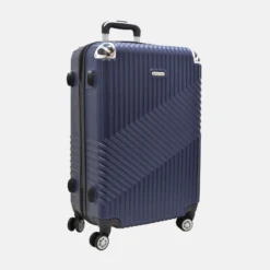 Ribbed Hard Case Luggage -Fashion Bag Store ribbedluggage 1
