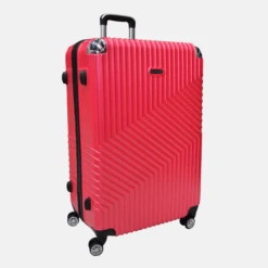 Ribbed Hard Case Luggage -Fashion Bag Store ribbedluggage 2
